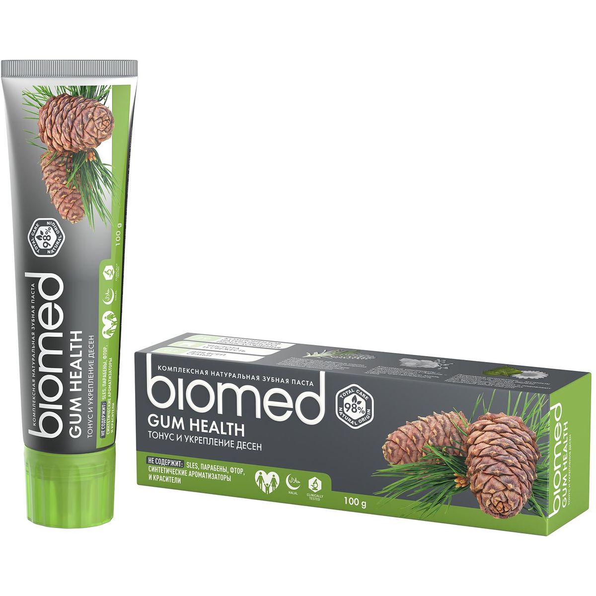 Biomed GUM HEALTH Зубная паста Тонус и укрепление десен, 100 гр