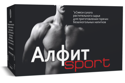 Алфит-Спорт, 20 фильтр-пакетов по 2 гр.