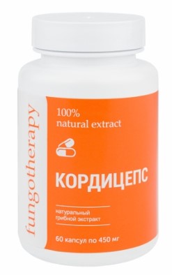 Кордицепс Алфит, для повышения иммунитета, 60 капсул