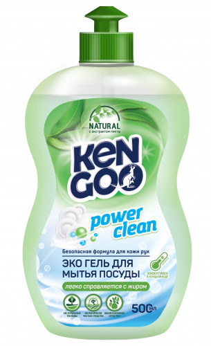KENGOO ЭКО Гель для мытья посуды c экстрактом пихты, 500мл