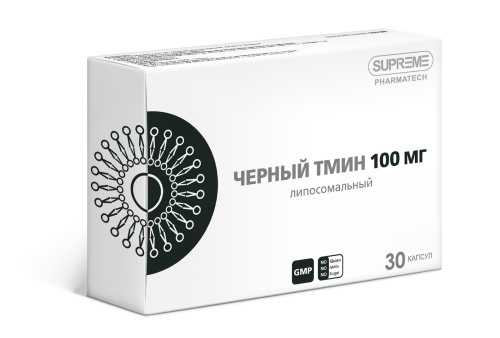 Липосомальный Черный тмин Supreme Pharmatech, 30 капс. по 100 мг.