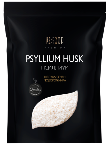 RE:FOOD Псиллиум шелуха семени подорожника PREMIUM 200 грамм