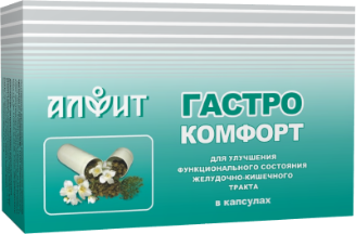 Алфит Фитосбор в капсулах "Гастрокомфорт", 60 кап. по 420 мг