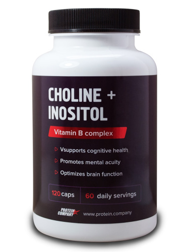Choline + Inositol (Холин + Инозитол) PROTEIN.COMPANY, 120 капсул