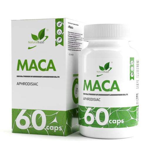 Мака перуанская (Maca) NaturalSupp, 60 капс. по 500 мг.