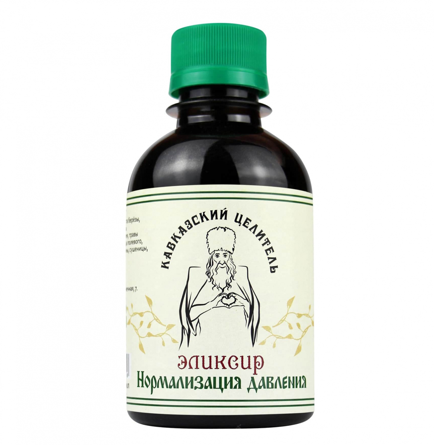 Бизорюк Эликсир Кавказский "Нормализация давления", 200 мл.