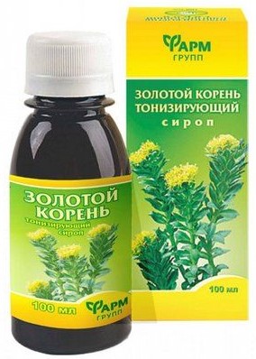 Тонизирующий сироп Золотой корень Фармгрупп, 100 мл
