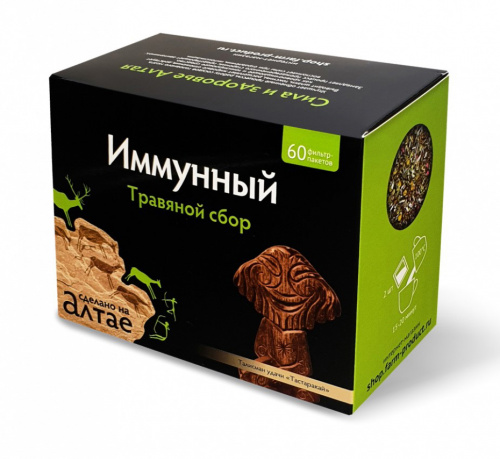 Травяной сбор "Иммунный" Фарм-Продукт, 60 фильтр-пакетов
