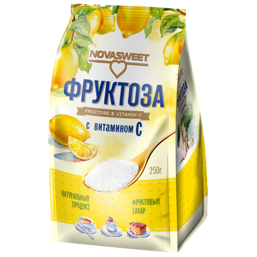 Bionova Фруктоза NOVASWEET с витамином С, 250г