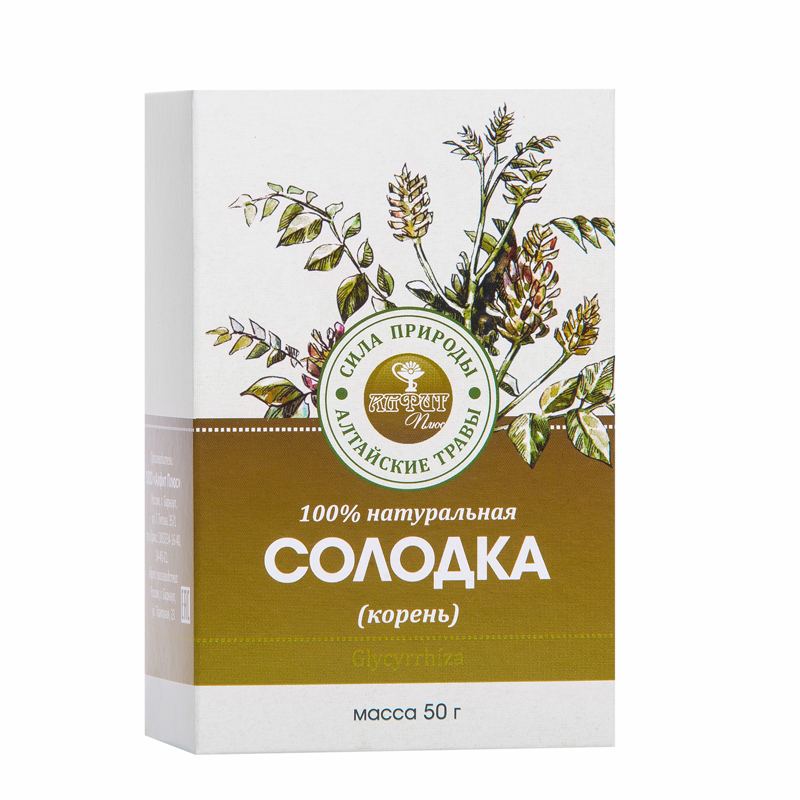 Алфит Солодка (корень) 50г