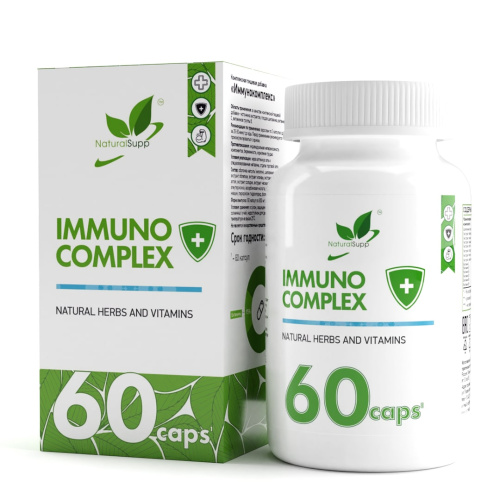 Иммунокомплекс (Immuno complex) для укрепления иммунитета NaturalSupp, 60 капс.