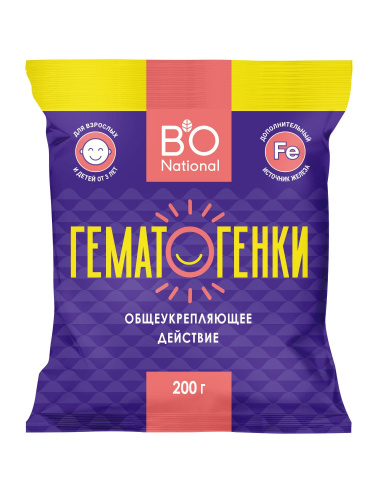 BioNational Гематогенки, 200г 