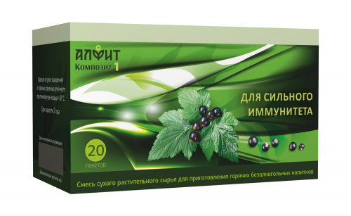 Алфит Композит-1 для сильного иммунитета, 30 фильтр-пакетов по 2 гр.