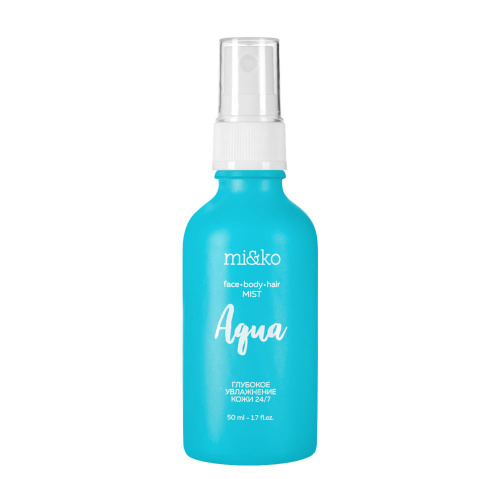 МиКо Мист "Aqua Mist" глубокое увлажнение кожи 24/7, 50 мл.