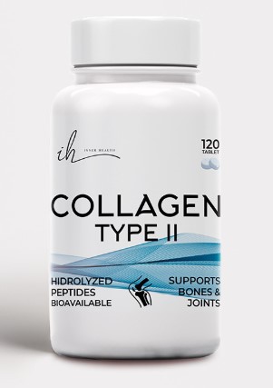 Гидролизованный коллаген II типа (БАД) Inner Health, 120 таблеток