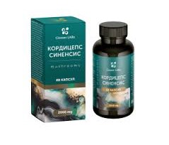 Экстракт Кордицепс Синенсис 60 капсул Clover Labs