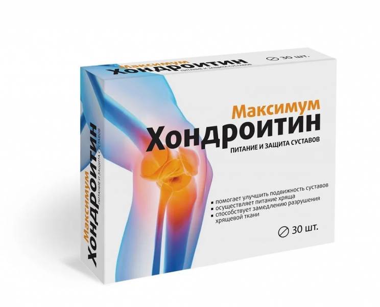 ХОНДРОИТИН МАКСИМУМ ПИТАНИЕ И ЗАЩИТА СУСТАВОВ ВИТАМИР, 30 ТАБ.