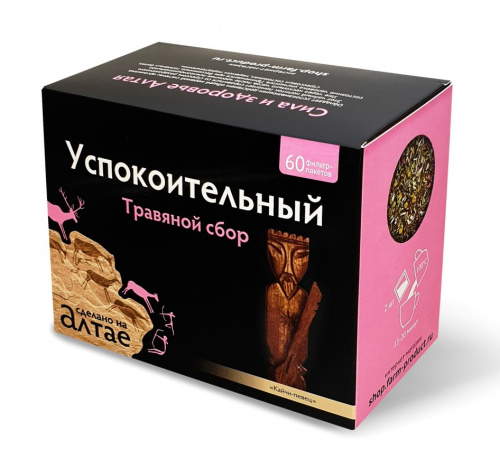 Травяной сбор "Успокоительный" Фарм-Продукт, 60 фильтр-пакетов