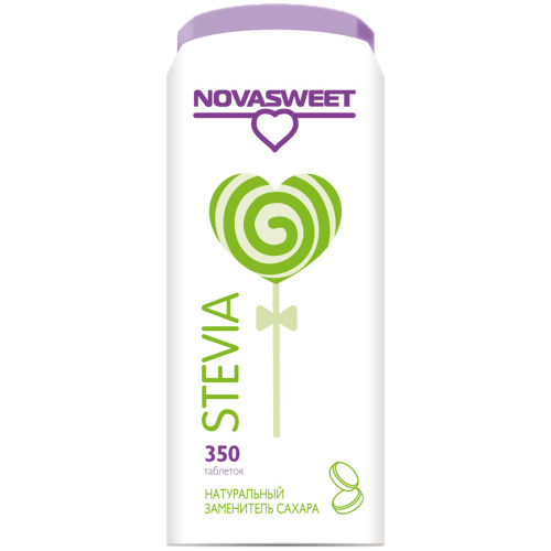 Bionova заменитель сахара в таблетках стевия NOVASWEET, 350шт
