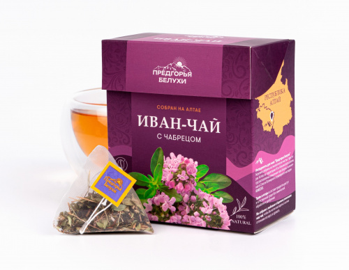Иван-чай с чабрецом Предгорья Белухи, 18 шт. по 2,5 гр.