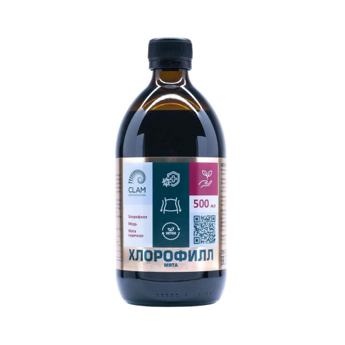 Хлорофилл "Мята" ClamPharm, 500 мл.