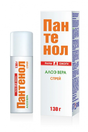 Пантенол Спрей для лица и тела с Алоэ, 130г