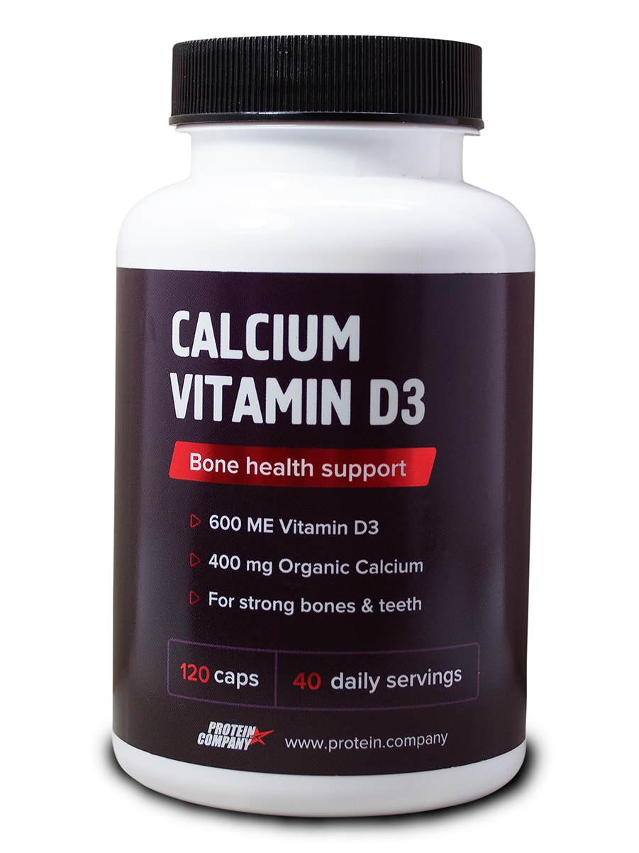 Calcium vitamin D3 (Кальций + Витамин D3) PROTEIN.COMPANY, 120 капсул