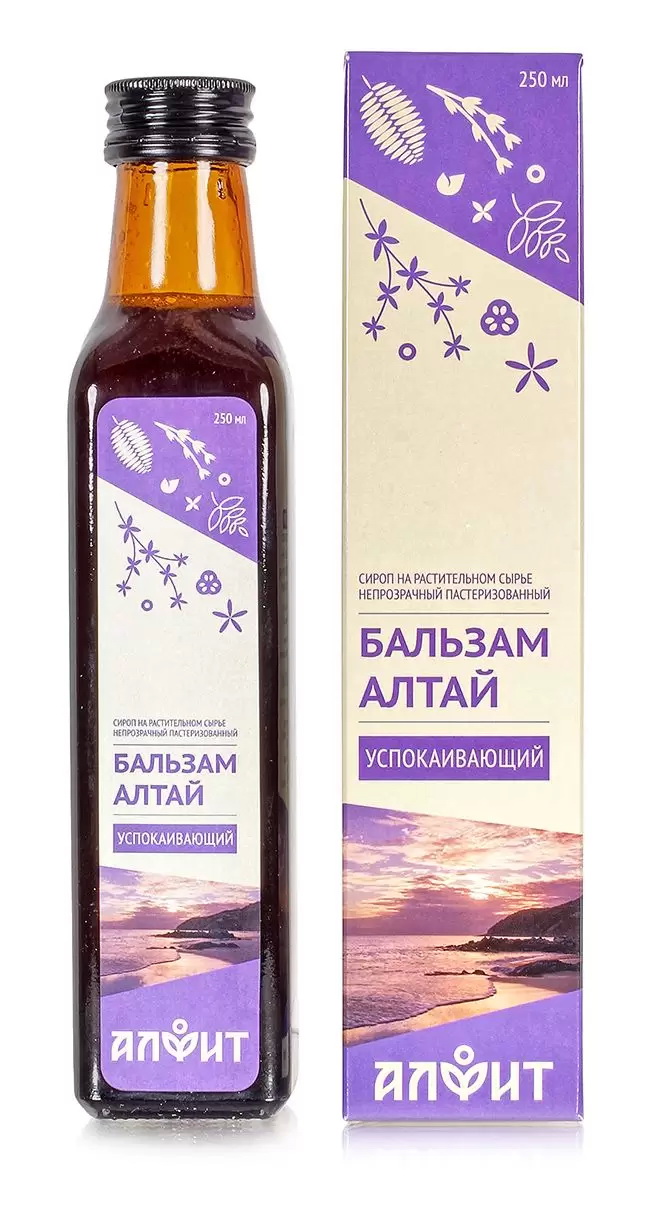 Алфит Бальзам Алтай Успокаивающий, 250мл.