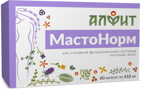 Алфит Фитосборы в капсулах "Мастонорм", 60 кап. по 410 мг