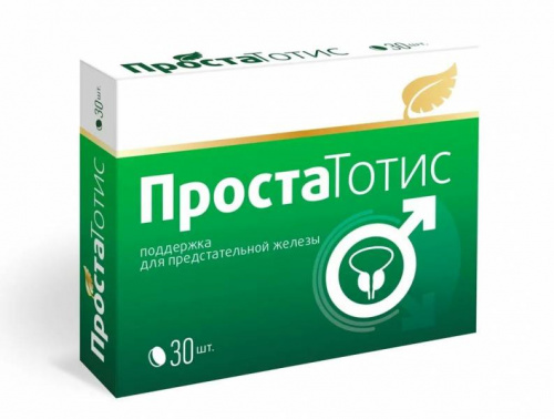ПРОСТАТОТИС, КОМПЛЕКС ДЛЯ ПОДДЕРЖКИ МУЖСКОГО ОРГАНИЗМА ВИТАМИР, 30 ТАБ.