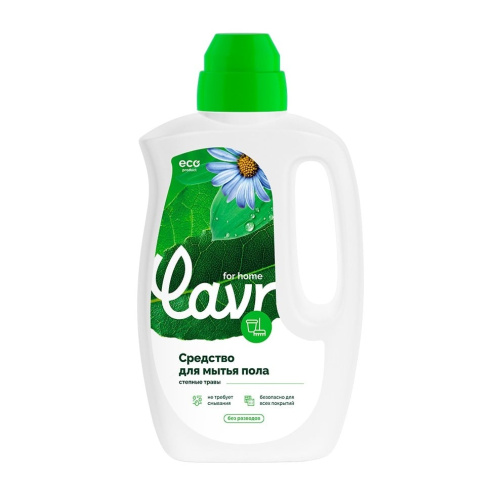 Средство для мытья пола Степные травы LAVR for home, 1 л.
