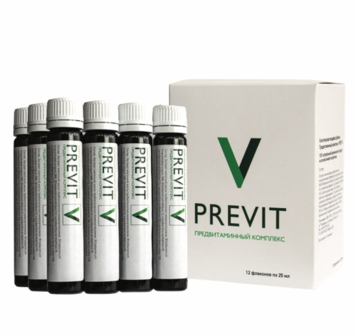Предвитаминный комплекс "PREVIT" COLLA GEN, 12 шт. по 25 мл.
