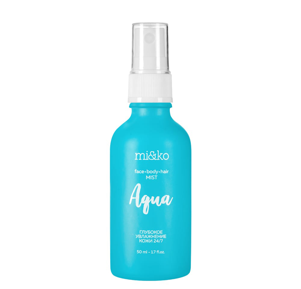 МиКо Мист "Aqua Mist" глубокое увлажнение кожи 24/7, 50 мл.
