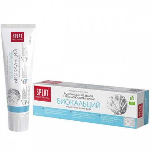 Зубная паста SPLAT Professional BIOCALCIUM, укрепление эмали 100мл