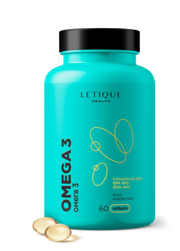 Letique Health Омега-3, 60 капс. по 700 мг