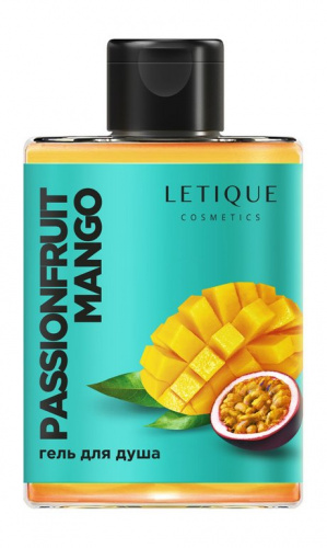 Гель для душа PASSIONFRUIT MANGO, 300 ml, LETIQUE COSMETICS