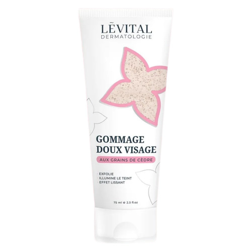 LEVITAL Нежный скраб для лица с семенами кедра GOMMAGE DOUX VISAGE AUX GRAINS DE CÈDRE, 75 мл