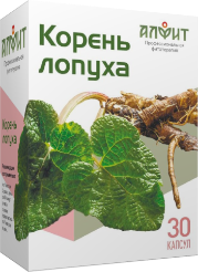 Алфит Концентрат на растительном сырье Корень лопуха, 30 кап. по 450 мг