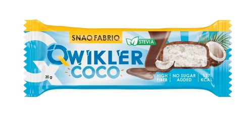 Батончик Snaq Fabriq Кокосовый глазированный, 35г