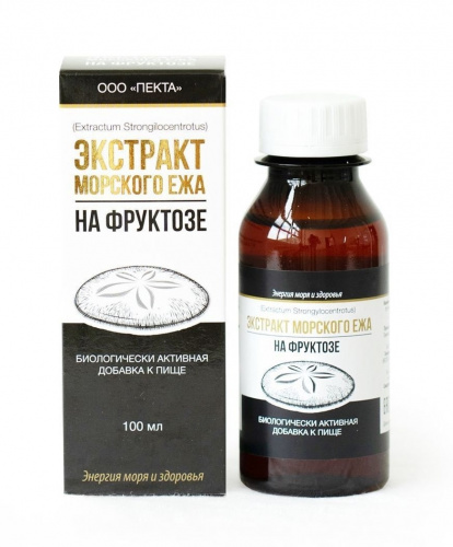 Экстракт морского ежа "На фруктозе" ПЕКТА, 100 мл.