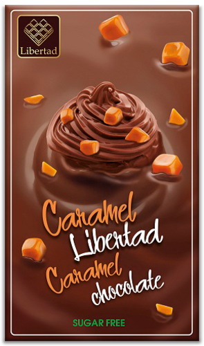 Caramel Libertad Шоколад на карамелизированном молоке, 40 гр.