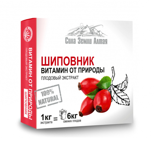 Экстракт шиповника (для иммунитета) Здоровая семья Сибирь, 30 капсул