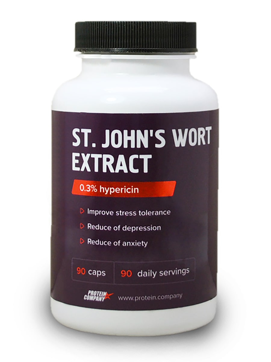 St. John's Wort extract (Экстракт зверобоя) PROTEIN.COMPANY, 90 капсул