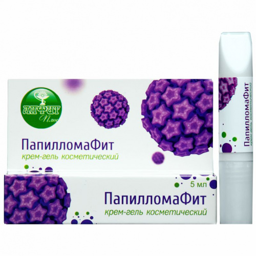 Алфит Плюс Крем-гель ПапилломаФит, 5 мл