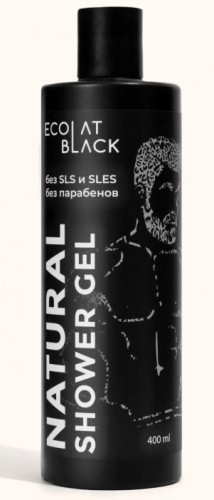 Гель для душа мужской, парфюмированный Ecolat berry, 400 мл