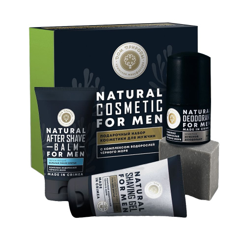 Подарочный набор "Natural Cosmetics for MEN" Мануфактура Дом Природы