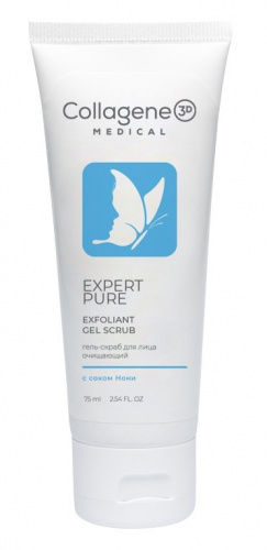 Гель-скраб для лица Medical Collagene 3D Expert Pure Gel exfoliant, 75 мл