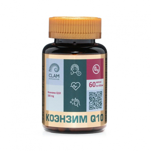 Коэнзим Q10 ClamPharm, 60 капс.