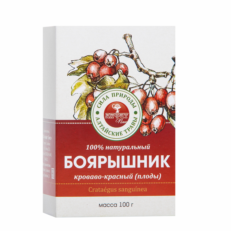 Алфит Боярышник кроваво-красный (плоды) 100г