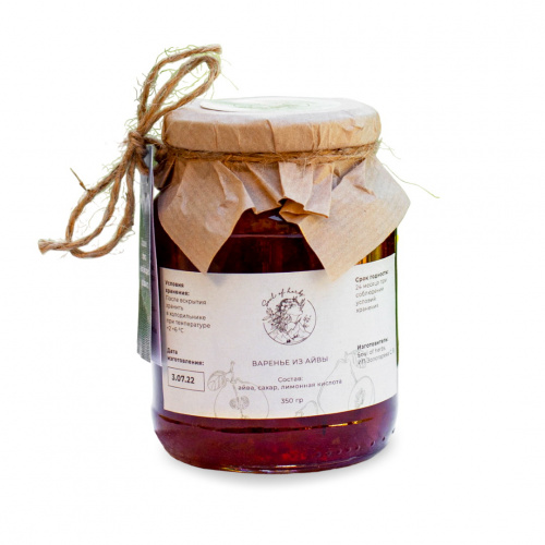 Варенье из айвы Soul of herbs, 350 гр.